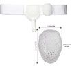 Hernia Belt Truss Hernia Band Inguinal for Men, Left Or Right Side Adjustable Waist Strap for Men and Woman Hernia Guard Inguinal Truss,White