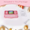 Kids Tablet, Learning Pad with 102 Activities Tablet with ABC Alphabet/Words/Music/Math, Interactive Educational Electronic Toys (Pink)