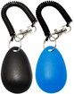 2 Pack(Black + Blue),Pet Training Clicker for Dog, Clickers with Wrist Strap for Cat Bird Puppy