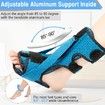 1 Pack Plantar Fasciitis Night Splint,Upgrade 3 Adjustable straps Relief for Women & Men,Brace,Achilles Tendonitis and Foot Drop(Blue)