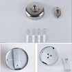 2 Pcs Retractable Clothesline 304 Stainless Steel Durable with Heavy Duty Adjustable Rope Shower Clothes Line for Outdoor and Indoor 2.8 Meter