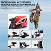 Portable Action Camera for Bike/Motorcycle,Motorcycle Driving Recorder, HD 1080P WiFi 120 Degree Wide Angle Wide Application Camera