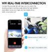 Portable Action Camera for Bike/Motorcycle,Motorcycle Driving Recorder, HD 1080P WiFi 120 Degree Wide Angle Wide Application Camera