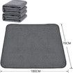 Washable Pee Pad for Dogs, 2 Packs Non-Slip Puppy Training Pads, Fast Absorbent Pet Whelping Pads, Puppy Playpen Mat (70*100cm)