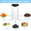 1.8L Glass Kitchen Storage Jars, Coffee Canisters with Airtight Lid Seal, Food Storage Containers, Perfect for Coffee Beans, Tea, Sugar