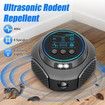 Ultrasonic Mouse Rodent Repellent Indoor Pest Repeller with LED Flashlights Mouse Deterrent For House Garden Warehouse