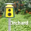 Outdoor Animal Repeller,Multi-Frequency Automatic Operation,360 Degree No Blind Spot Driving,Detection Range Size Adjustment,Ultrasonic Alarm Sound