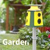 Outdoor Animal Repeller,Multi-Frequency Automatic Operation,360 Degree No Blind Spot Driving,Detection Range Size Adjustment,Ultrasonic Alarm Sound