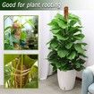 48 Inch Moss Pole,Bendable Moss Pole for Plants Monstera,Tall Moss Poles for Climbing Plants Indoor,Garden Trellis Plant Stick Stakes,Pothos