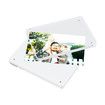 4x6 Acrylic Picture Frames, 2 Pack Clear Photo Frame, Transparent Free Standing Desktop Display Stand Rounded Corner 2 pcs