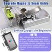 Seam Hem Guide Magnetic Sewing Machine Clip Hemmer Universal Attachments Supplies Multifunctional Craft Tool