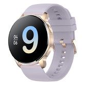 Smart Watch Fitness Tracker Answer Make Call Women Android iOS Smartwatch Waterproof 1.32 Inch HD Touch Screen Voice Control Purple
