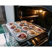 Nonstick Mini Cheesecake Pan with 12 Cup,12 Cup Removable Metal Round Cake& Cupcake Muffin Oven Form Mold For Baking Bakeware Dessert Tool