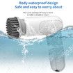 Electric Spin Scrubber Spofan Cordless Cleaning Brush with Replaceable Brush Heads and Rotating Speed Portable Shower Scrubber for Kitchen Tub Floor Car