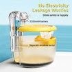 Honeybee Wireless Cat Water Fountain, USB Recharegeable Water Fountain Battery Operated 2.2L