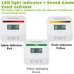 Carbon Monoxide Detector, Battery Operated CO Alarm for House and Car