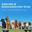 Dog Training Collar with Remote, Dog Bark Collar with Beep Vibration and Shock,Rechargeable Electric Dog Training Collar for Large Medium Small Dogs
