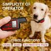 Dog Training Collar with Remote, Dog Bark Collar with Beep Vibration and Shock,Rechargeable Electric Dog Training Collar for Large Medium Small Dogs