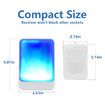 Loud Flash Doorbell Wireless System for the Elderly Hearing Impaired and Pregnant Women in White