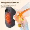 Cordless Electric Knee Massager with Heat, Knee Heating Pad Heated Knee Brace with Vibration for Knee Leg Massager (1 Pcs)
