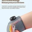 Cordless Electric Knee Massager with Heat, Knee Heating Pad Heated Knee Brace with Vibration for Knee Leg Massager (1 Pcs)