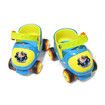 Adjustable Quad Roller Skates Shoes with Safe Lock Mode (Blue)