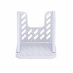 Adjustable Toast Slicer/Cutting Guide for Homemade Bread,Plastic Bread Slicer Loaf for Slicing Bread Foldable Kitchen Baking Tools (White)