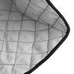 4 slice Toaster Cover,Polyester Fabric Quilted Four Slice Toaster Appliance Dust-proof Cover For Kitchen Small Appliance Dust Cover and Fingerprint Protection (Black)