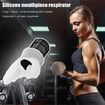 Adjustable Breathing Trainer Lung Exercise Equipment Breathing Muscles Exercise Face Mouthpiece Respirator Easy To Clean Fitness