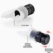 Adjustable Breathing Trainer Lung Exercise Equipment Breathing Muscles Exercise Face Mouthpiece Respirator Easy To Clean Fitness