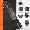Portable Blender,Personal Size Blender for Shakes and Smoothies with 6 Ultra Sharp Blades,16 Oz Mini Blender USB Rechargeable Magnetic (Black)