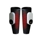 Leg Massager Air Compression Heat Circulation Calf Muscle Relaxation 3 Intensities Modes Easy Use Gift Black 2Pcs