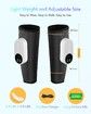 Leg Massager for Circulation,Calf Air Compression Massager with Heat,Leg Massager with 3 Intensities,3 Modes,Easy to use,Muscle Relaxation,Gifts (1Pair Black)