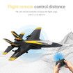 RC Airplane, 2.4GHz 2CH Remote Control Airplane Ready to Fly RC Airplane Built in 6-Axis Gyroscope, Easy to Fly RC Airplane for Kids Beginners (Black)