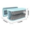 Shower Hair Catcher Wall Bathroom , Hair Collector Wall for Reusable Shower, Hair Trap for Shower Drain