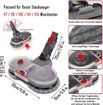 Mop Head for V15 V11 V10 V8 V7 Vacuum Cleaners, Electric Mop Attachment with Detachable Water Tank and 6 Reusable Mop Pads