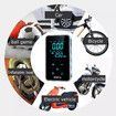 Portable Wireless Car Air Pump -150psi Touch Screen Inflator for Tires, Bikes And More Easy to Use