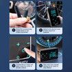 Portable Wireless Car Air Pump -150psi Touch Screen Inflator for Tires, Bikes And More Easy to Use