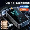Portable Wireless Car Air Pump -150psi Touch Screen Inflator for Tires, Bikes And More Easy to Use