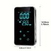 Portable Wireless Car Air Pump -150psi Touch Screen Inflator for Tires, Bikes And More Easy to Use