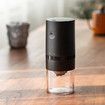 Electric Coffee Grinder Cafe Automatic Coffee Beans Mill Conical Burr Grinder Machine for Home Travel Portable USB RechargeableWhite