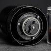 Electric Coffee Grinder Cafe Automatic Coffee Beans Mill Conical Burr Grinder Machine for Home Travel Portable USB RechargeableWhite