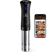 BlitzHome SV2209 1100W Sous Vide Cooker APP Control Thermal Immersion Circulator Machine with Digital LED Display Time and Temperature ControlEU PlugRegular