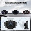 HUD Heads Up Display for Car, OBD and GPS Multi Data Monitor Digital Speedometer for Most Vehicles After 2008