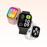 World PremiereNew Zeblaze GTS 3 Pro Ultra-big HD 415*505pixels AMOLED Screen HiFi Bluetooth Phone Calls  and Fitness Tracking Smart Watch Black