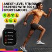 World PremiereNew Zeblaze GTS 3 Pro Ultra-big HD 415*505pixels AMOLED Screen HiFi Bluetooth Phone Calls and Fitness Tracking Smart Watch Black
