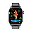 2.04 inch AMOLED HD Screen Composition Measurement ECG Electrocardiogram bluetooth Call Rate Pressure SpO2 Monitor IP68 Waterproof Smart Watch Blue