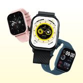 Ultra-large 2.03 inch HD Display Voice Calling HiFi bluetooth Phone Calls  and Fitness Tracking Smart Watch Black