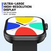 2.03 inch HD Display Aluminum Nacigation Crown Voice Calling HiFi bluetooth Phone Calls  and Fitness Tracking Smart Watch Black