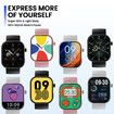 2.03 inch HD Display Aluminum Nacigation Crown Voice Calling HiFi bluetooth Phone Calls  and Fitness Tracking Smart Watch Black